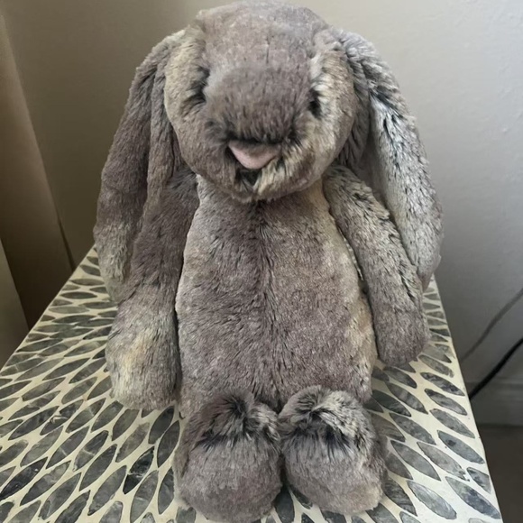 NWT Jellycat original bashful cottontail (woodland babe) bunny 12" - Picture 1 of 4